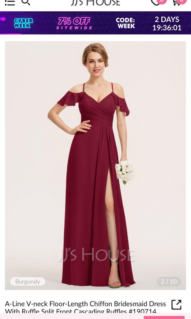 Jjshouse burgundy discount