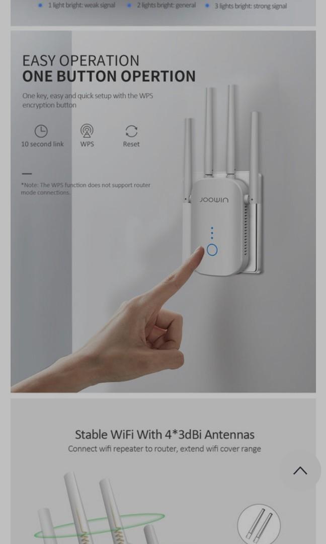 Wifi Booster/wifi Range Extender JOOWIN Outdoor WiFi Extender