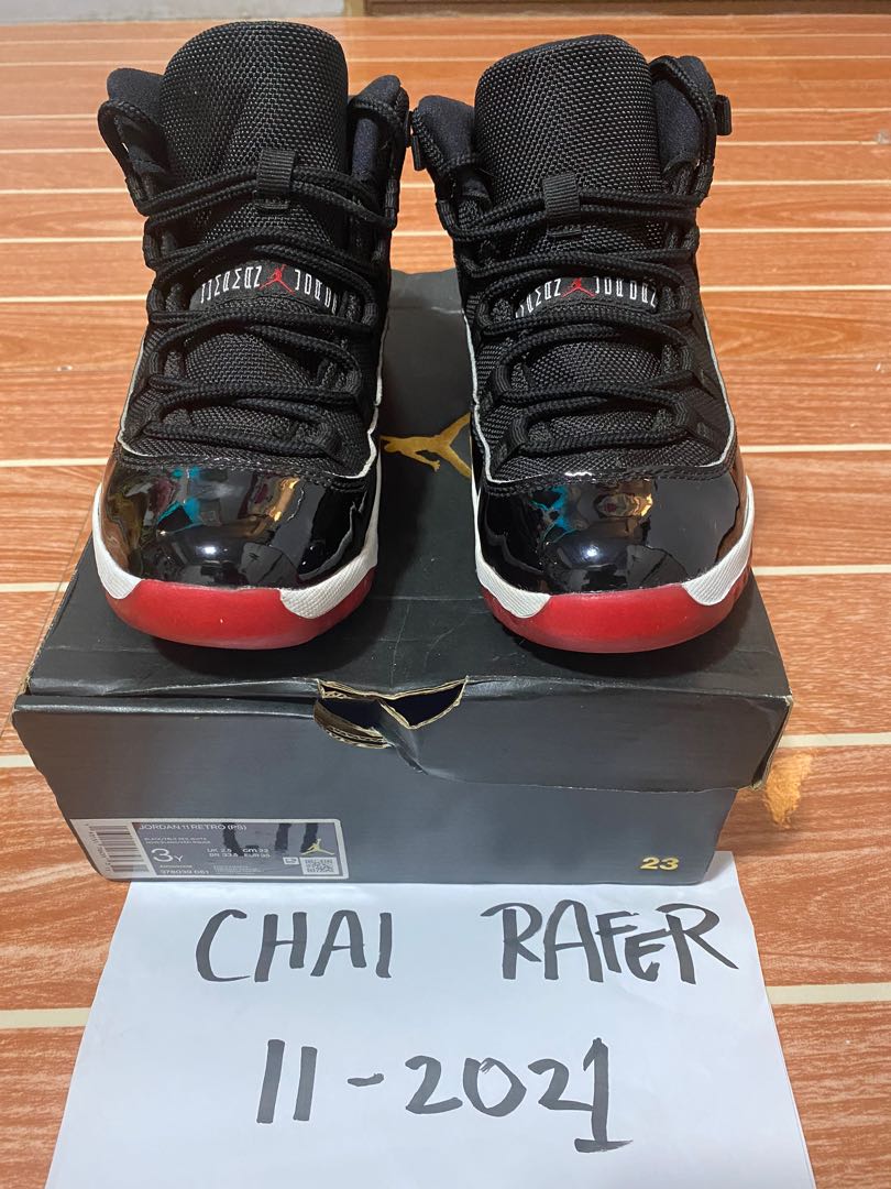 jordan 11 bred kids
