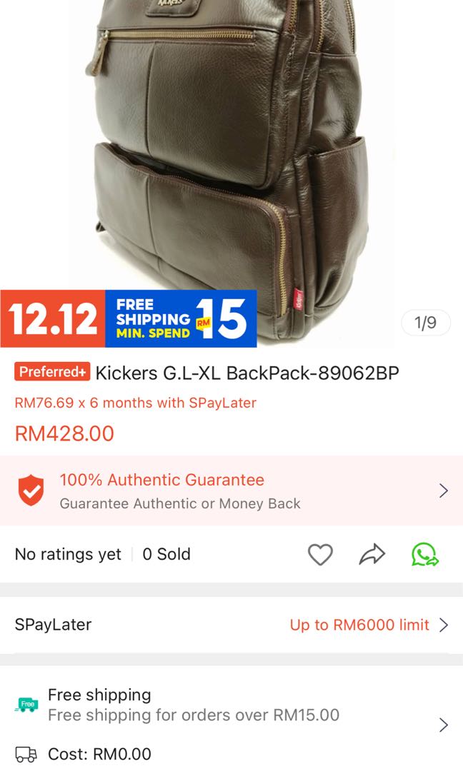 xl leather backpack