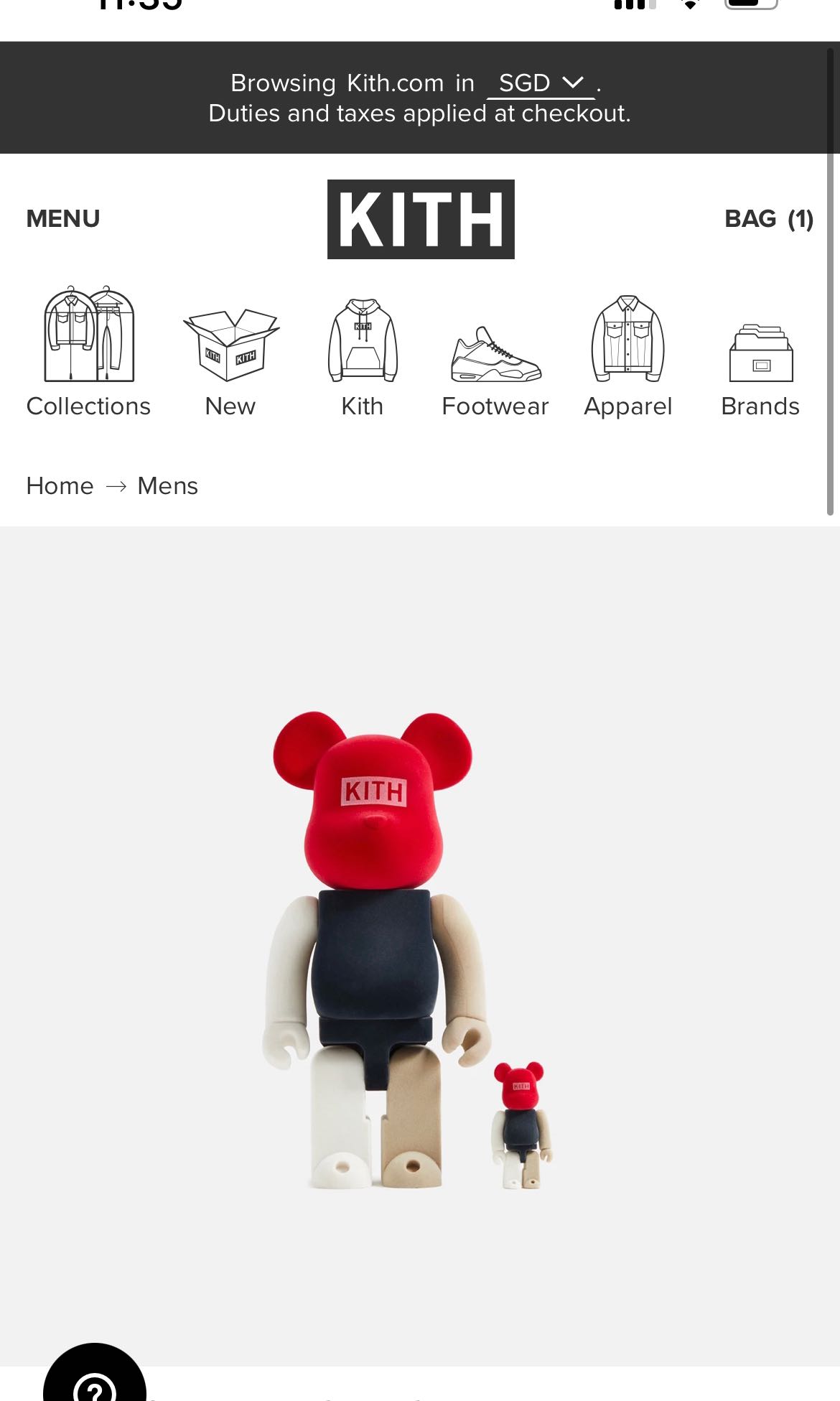 当店だけの限定モデル KITH × BE@RBRICK Christmas 100% 400% kead.al