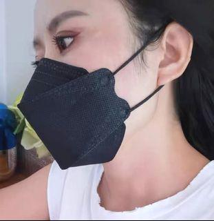 Korea fashionable kf94 black face mask