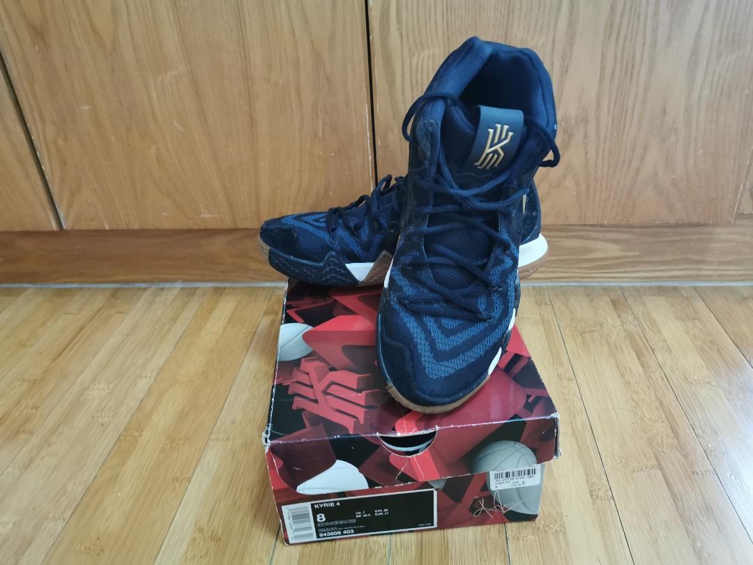 Kyrie 4 Basketball Shoes Size US8 M Men s Fashion Footwear Sneakers on Carousell