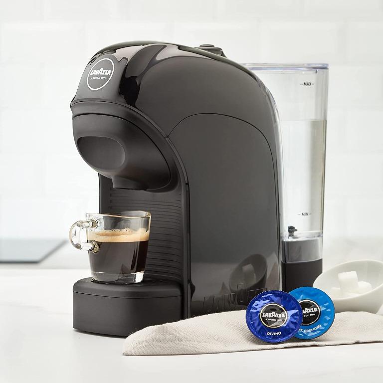 Lavazza A Modo Mio Tiny Espresso Coffee Machine, Black, TV & Home