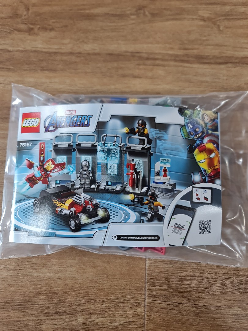 Lego 76167 Iron Man Armoury, Hobbies & Toys, Toys & Games on Carousell