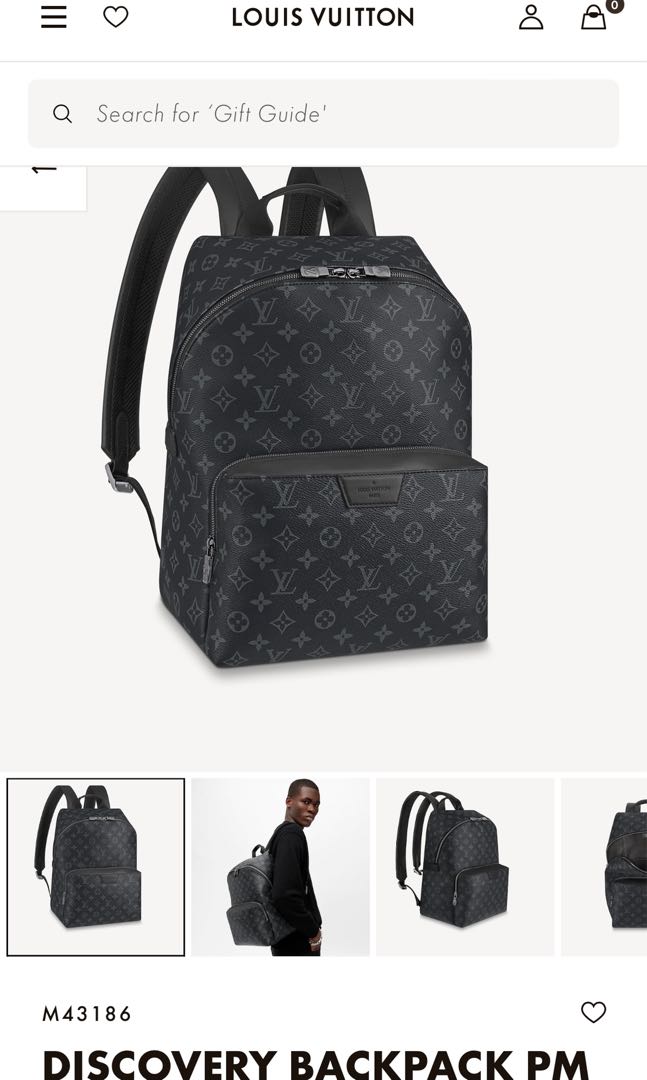 Shop Louis Vuitton MONOGRAM Discovery backpack pm (M43186) by