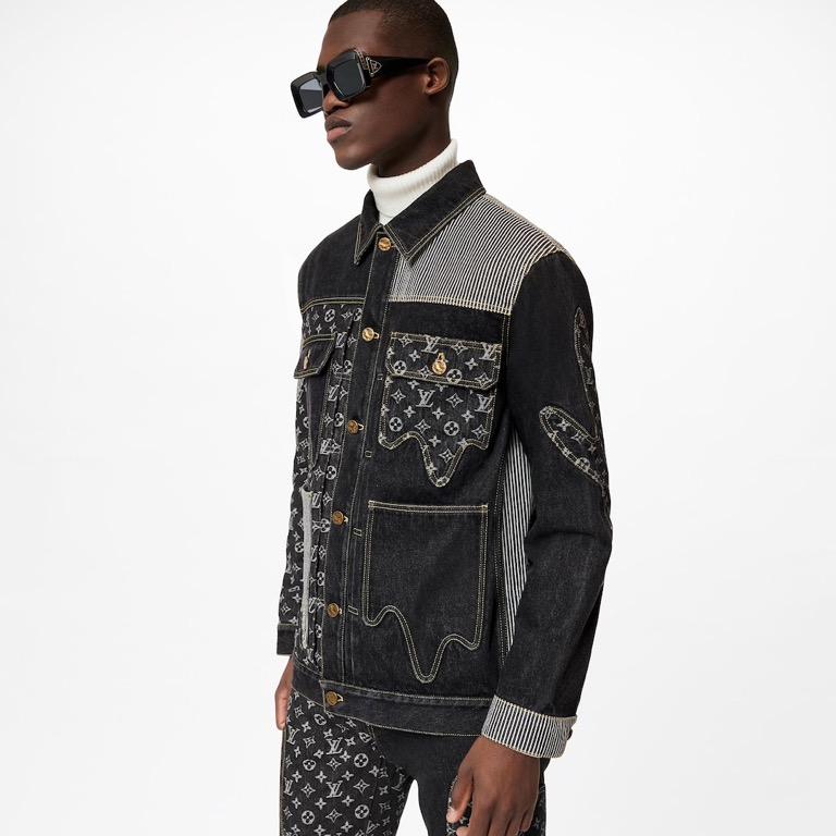 🆕 AUTHENTIC LV X NIGO DENIM JACKET, Men's Fashion, Tops & Sets, Tshirts &  Polo Shirts on Carousell