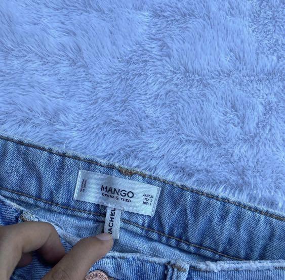 Mango jeans rachel, Fesyen Wanita, Pakaian Wanita, Bawahan di Carousell