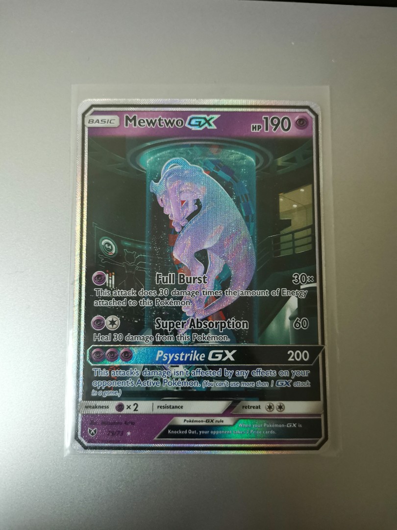 Mewtwo GX 78 73 Secret Rare Hobbies Toys Toys Games On Carousell Mewtwo Gx 78 73 Secret Rare Hobbies Toys Toys Games On Carousell