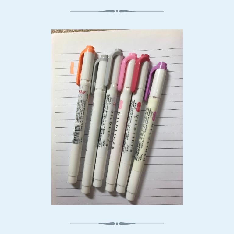 Zebra Midliners [PO], Hobbies & Toys, Stationery & Craft, Stationery &  School Supplies on Carousell
