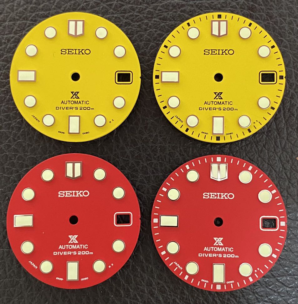 Seiko deals dial mods