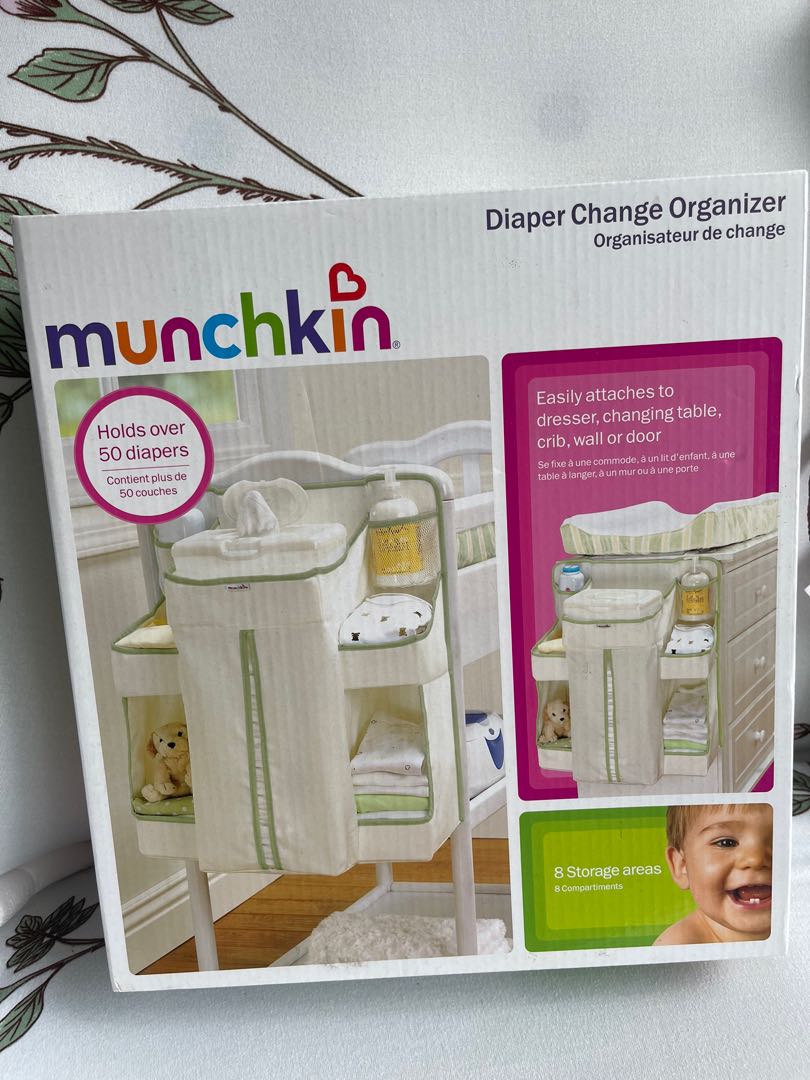 Munchkin Diaper Change Organizer, Babies & Kids, Bathing & Changing
