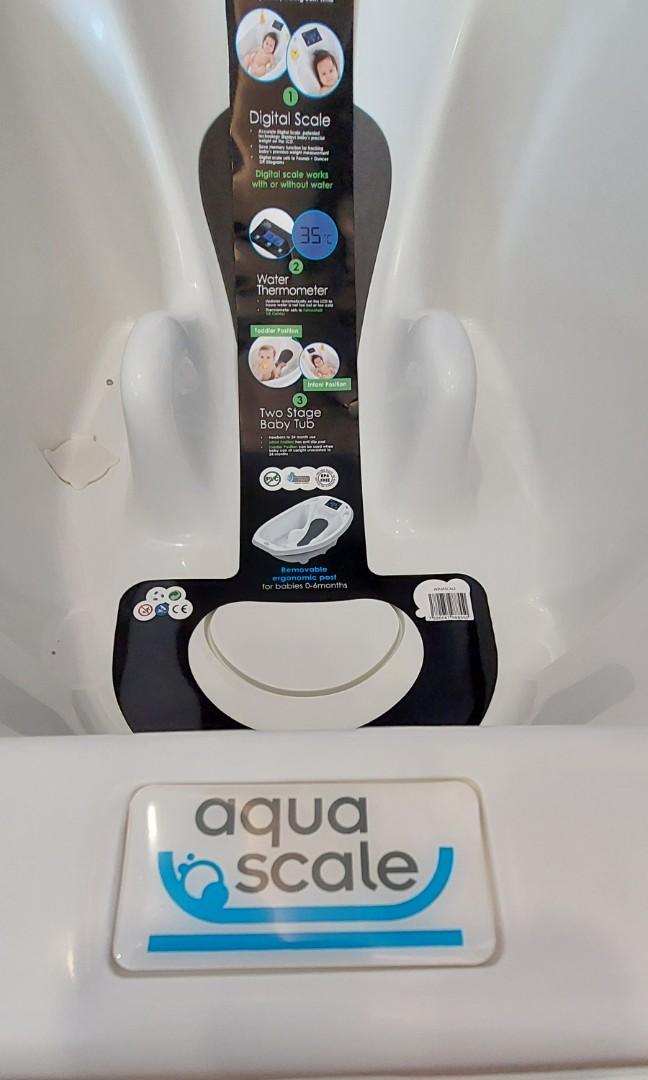 [NEW] Aqua Scale baby bath tub, Babies & Kids, Bathing & Changing