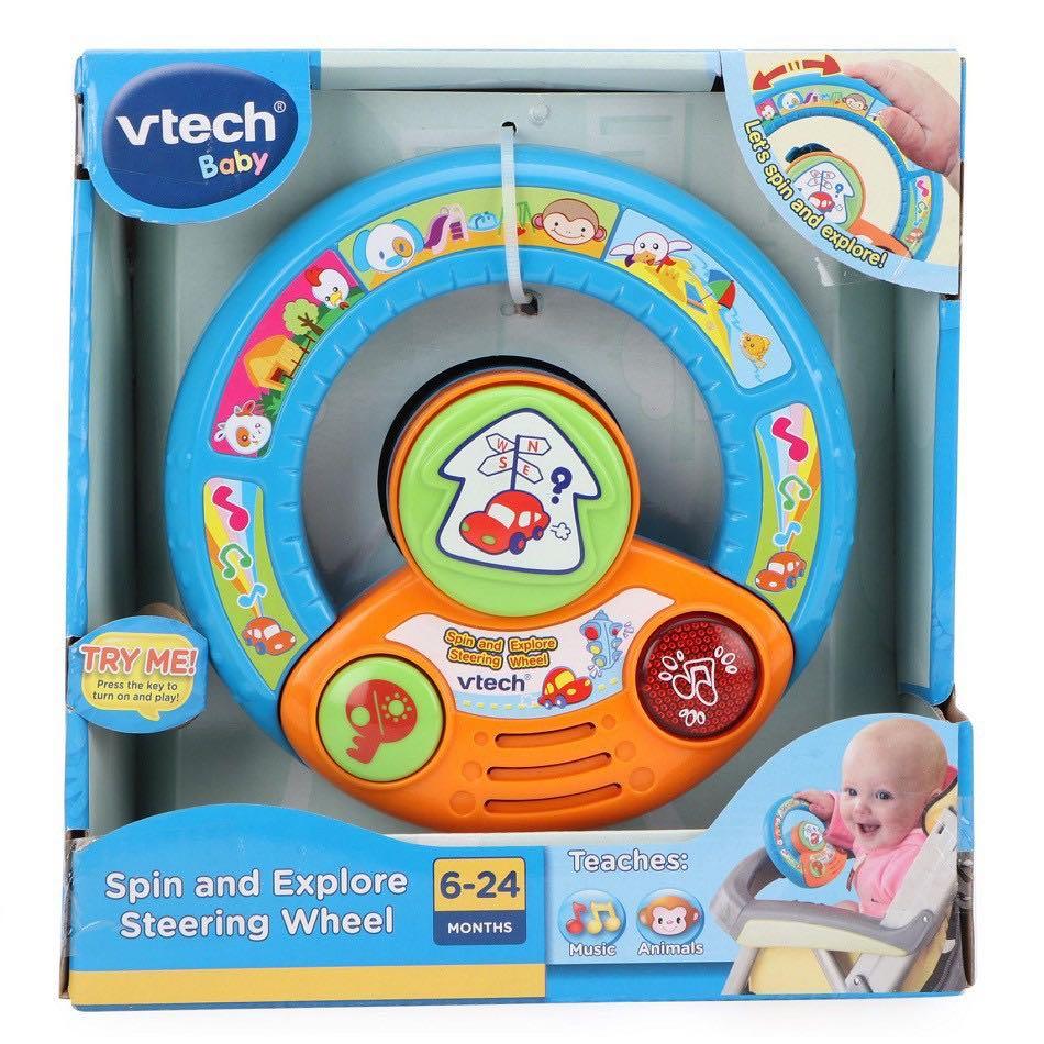 (NEW) Vtech spin and explore steering wheel, Babies & Kids, Infant