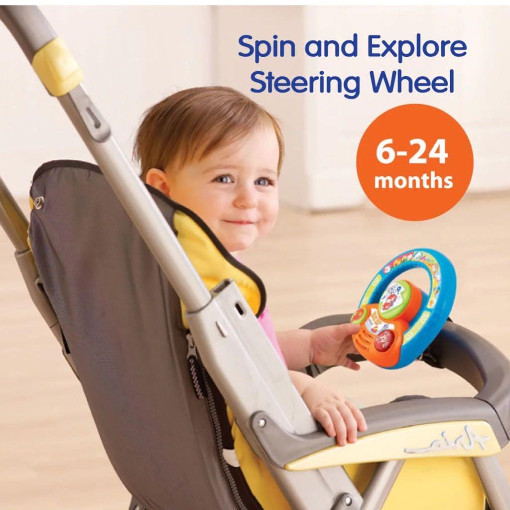 (NEW) Vtech spin and explore steering wheel, Babies & Kids, Infant