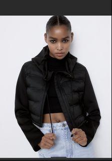New zara bubble jacket