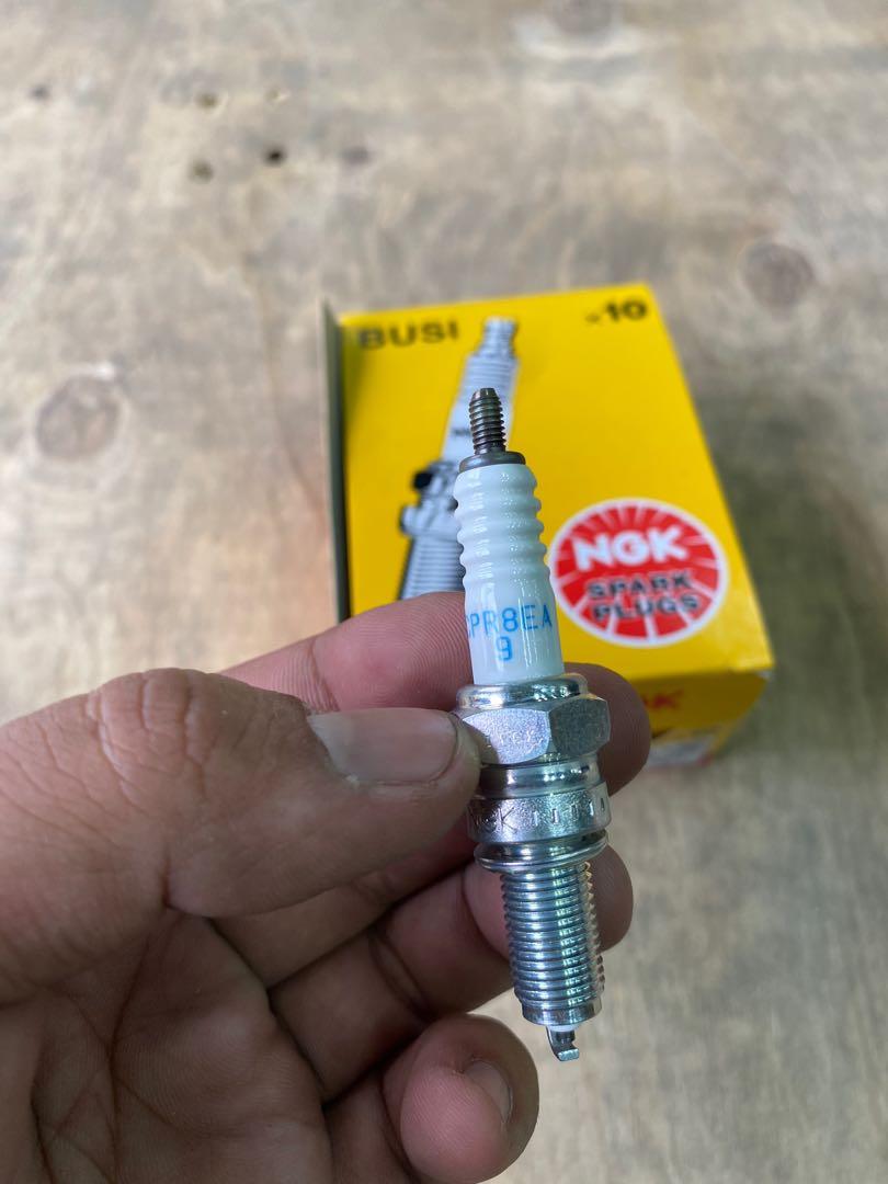 Ngk Spark Plug CPR8EA 9, Motorcycles, Motorcycle Accessories on Carousell
