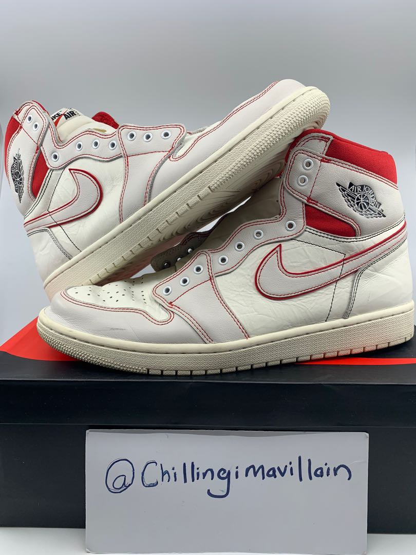 air jordan 1 retro high phantom red