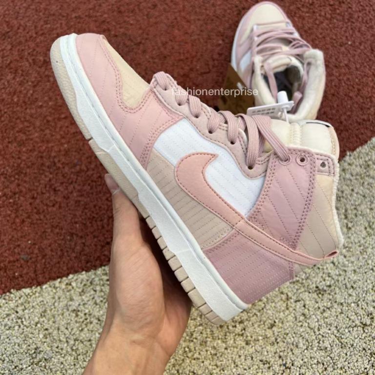 Nike Dunk High Next Nature Pink Oxford, Men'S Fashion, Footwear, Sneakers  On Carousell