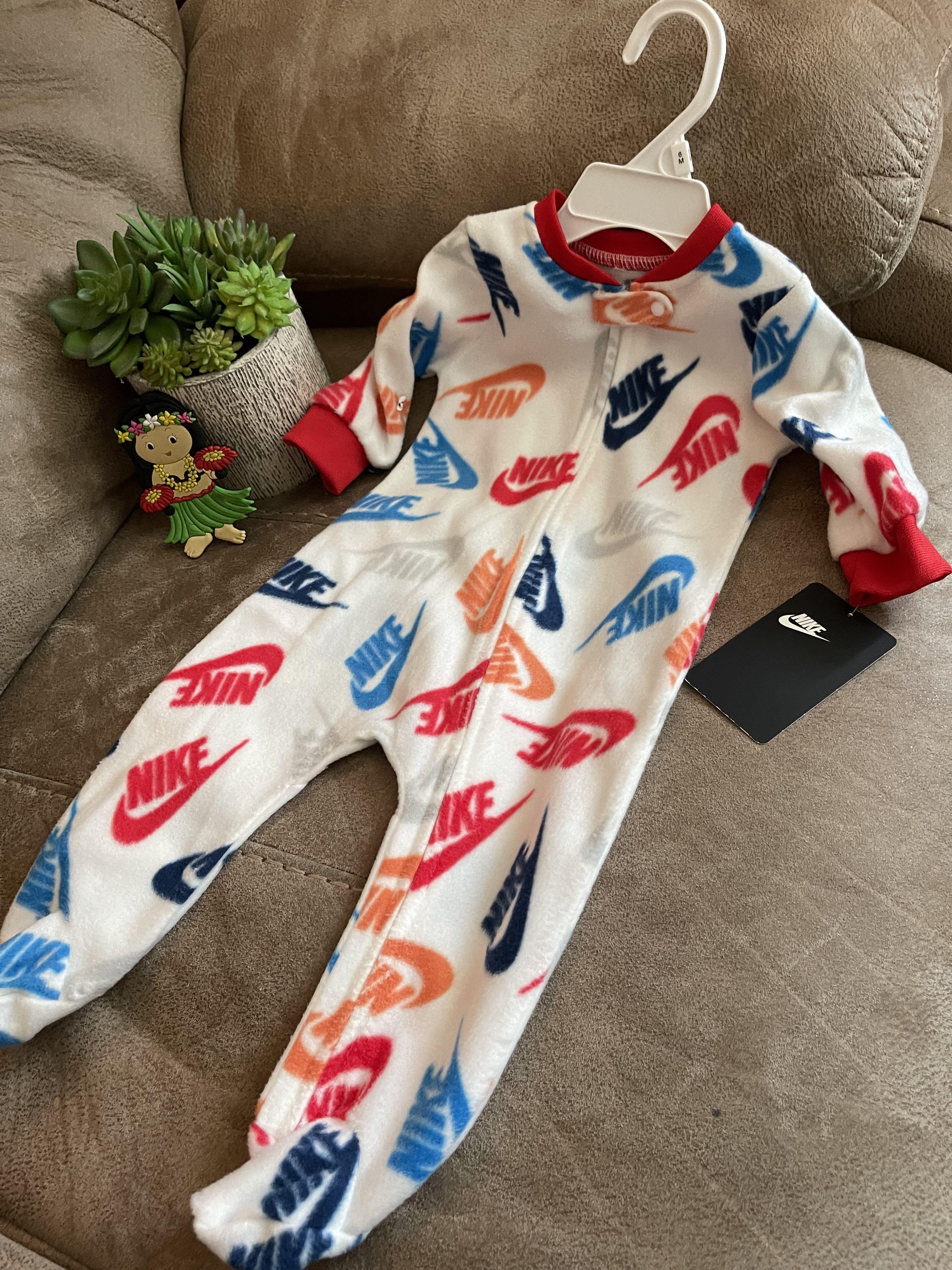 Nike footed pajamas coverall! SO COOL!!, Babies & Kids, Babies & Kids