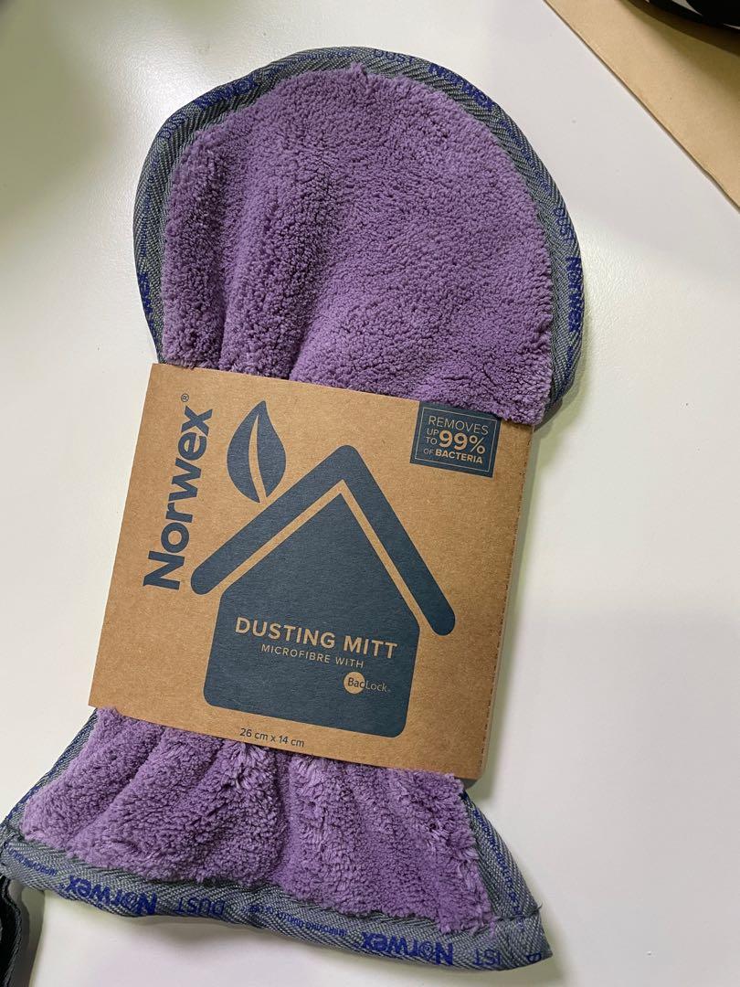 Norwex dust mitt purple