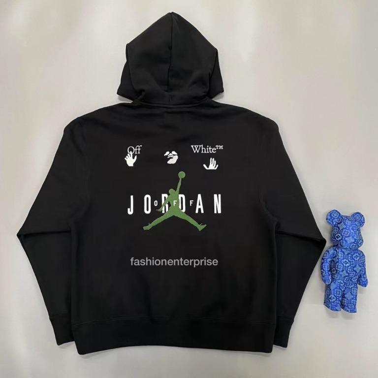 Jordan black and white hoodie sales