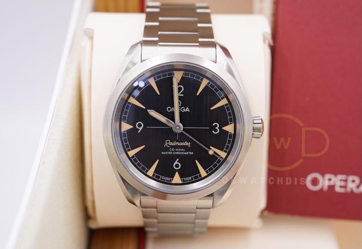 Omega Railmaster Co Axial Master Chronometer Steel Auto Used Watch
