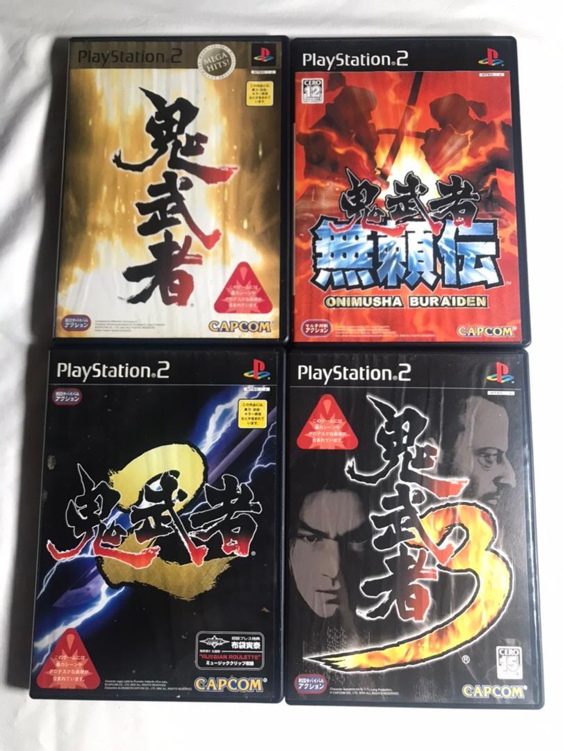 Onimusha Buraiden games set - PS2 Japan NTSC