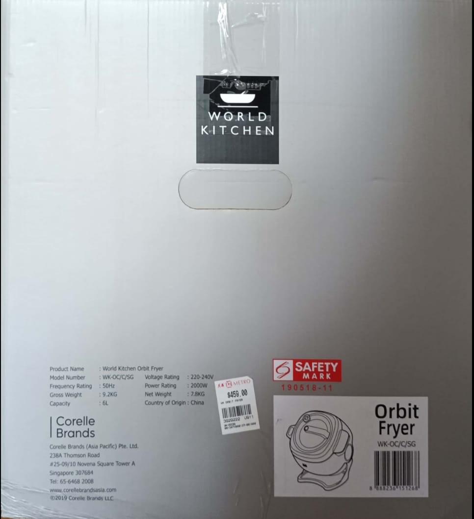 Orbit Fryer (Brand world kitchen), TV & Home Appliances, Kitchen