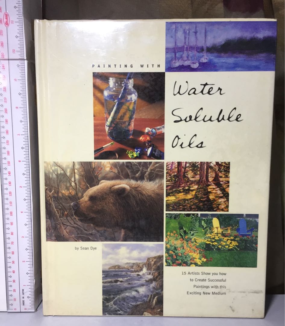 Painting With Water Soluble Oils by Sean Dye, Hobbies & Toys, Books