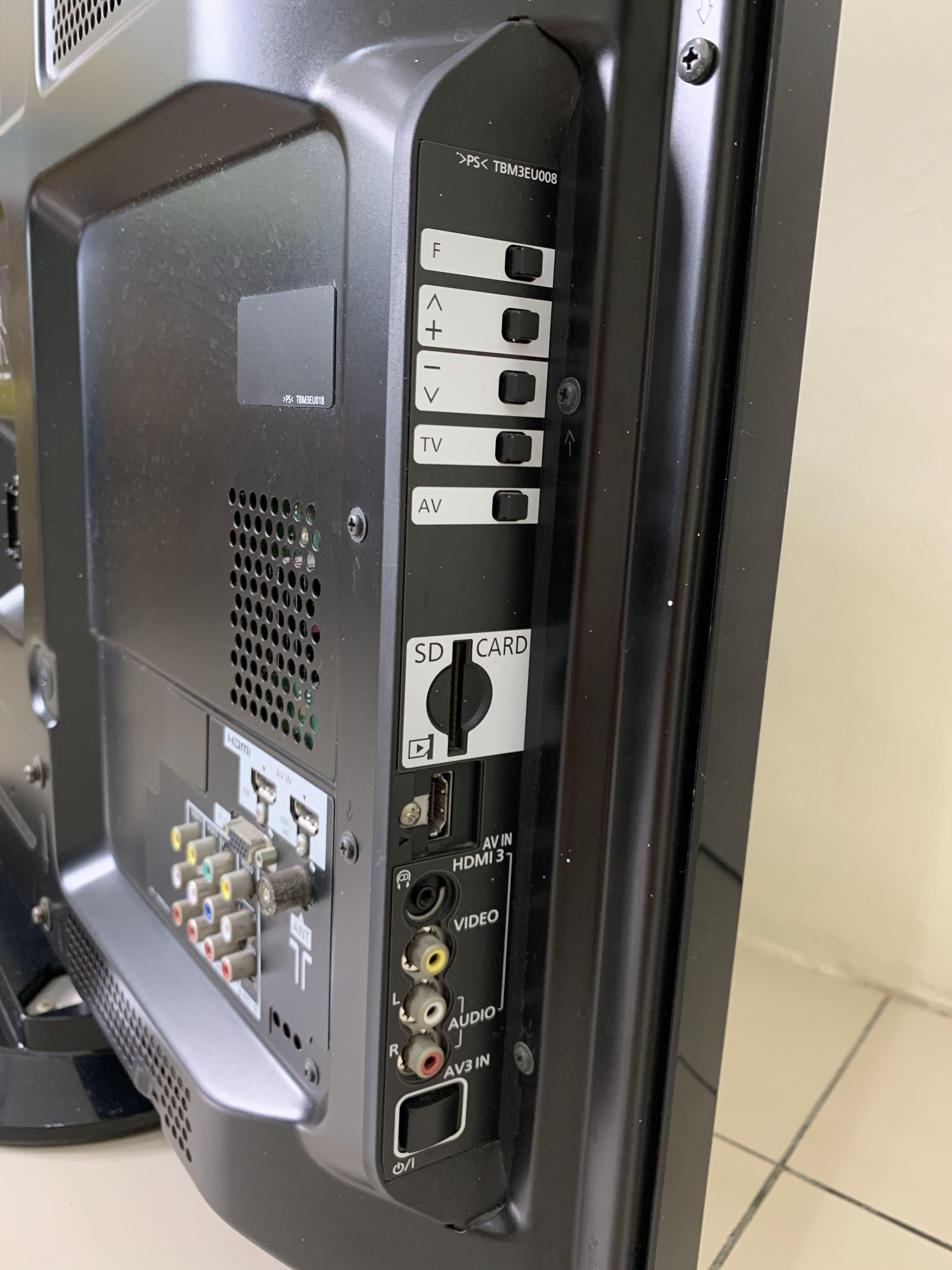 Panasonic Plasma TV 42 inch, TV & Home Appliances, TV & Entertainment