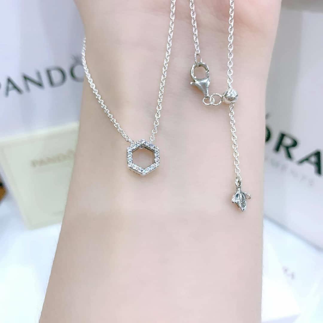 Pandora sparkling honeycomb hexagon 