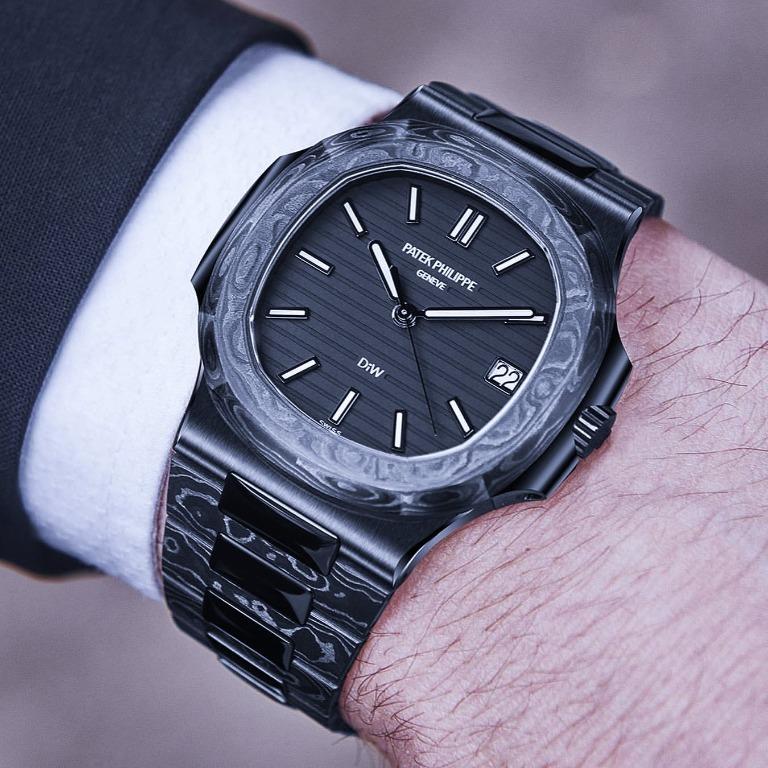 Patek Philippe 百達翡麗DiW NTPT Carbon Nautilus 5711 
