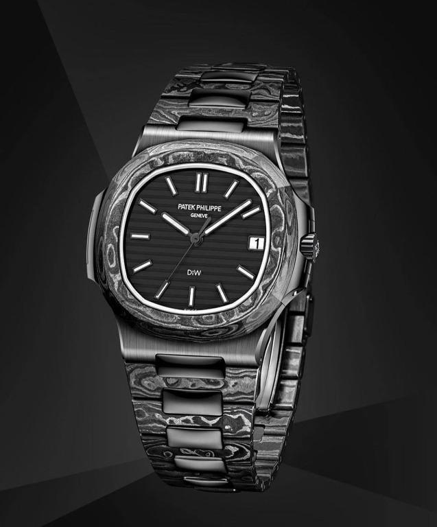 DiW Carbon Patek Philippe Nautilus 5711 BLACK GRAIL G-BLUE (Retail:EUR  179.990)