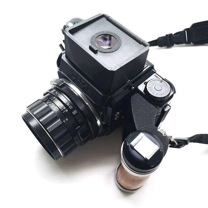 Pentax 6x7 3D Printed Waist Level Finder, Photography Pentax 6x7 3D Printed Waist Level Finder, Photography