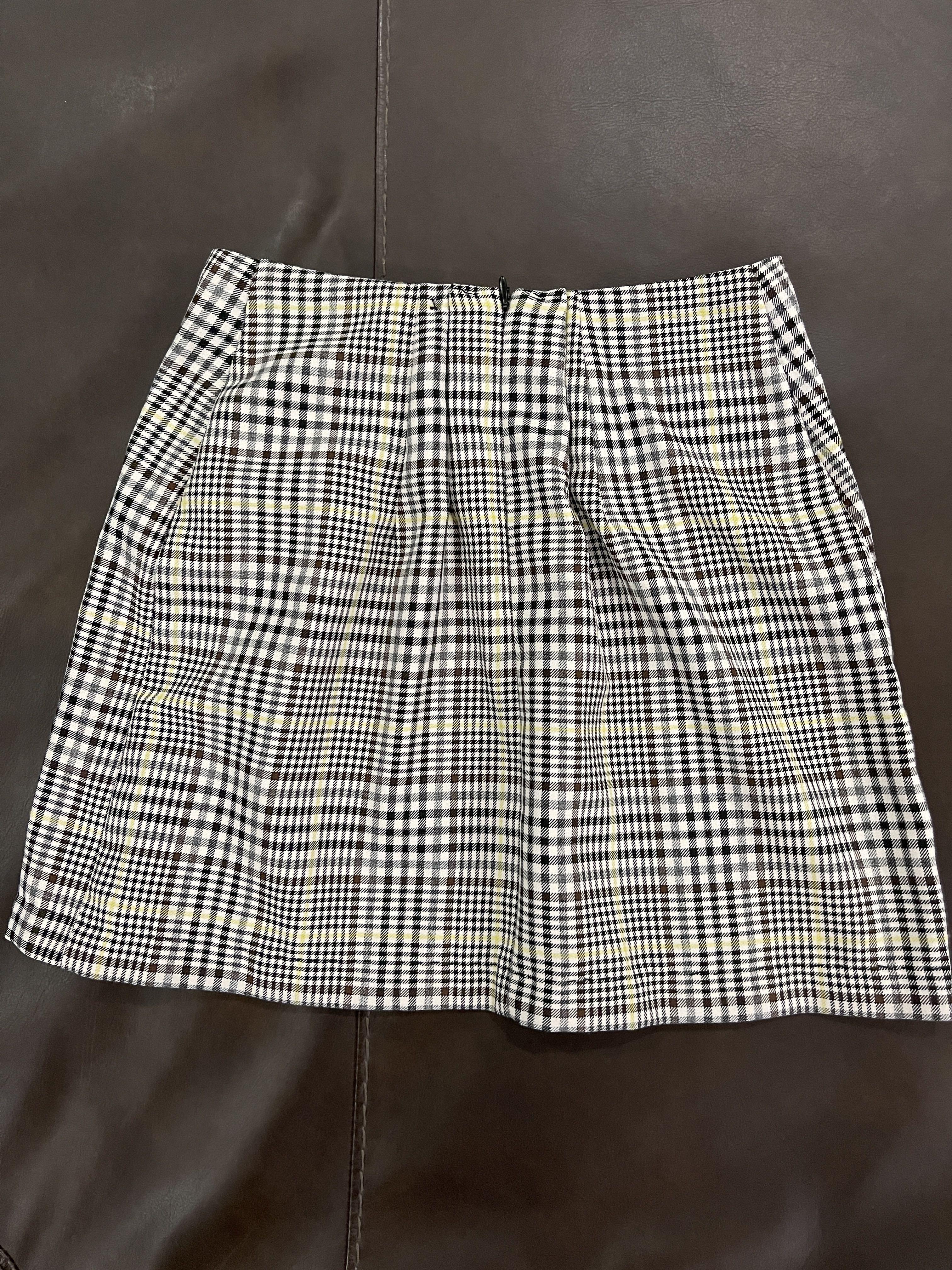 Plaid Mini Skirt Miss Selfridge Women s Fashion Bottoms Skirts