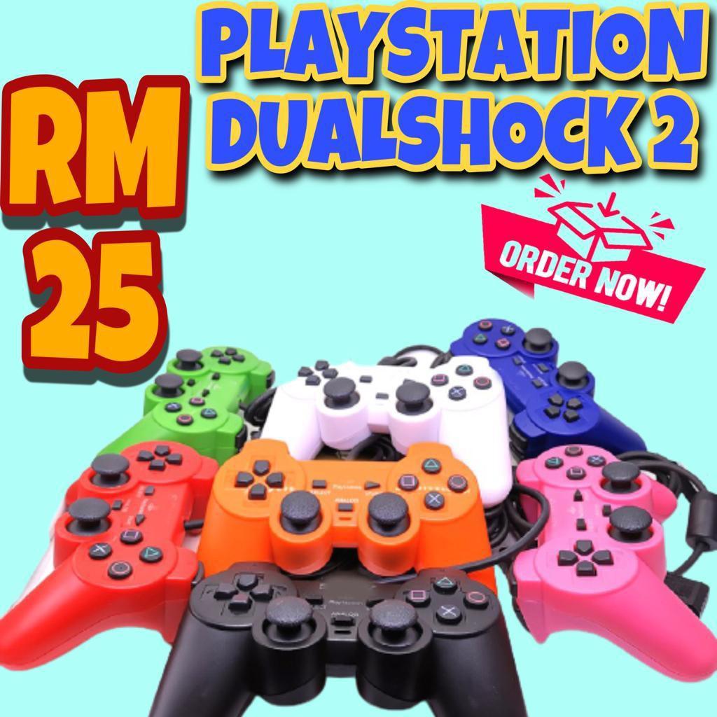 Playstation Dualshock 2, Video Gaming, Video Game Consoles, PlayStation