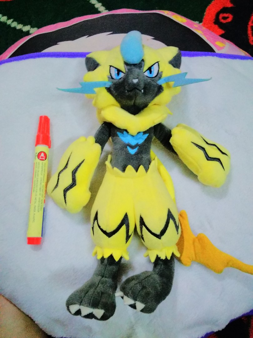 Pokemon zeraora plush hot sale