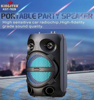 Portable Bluetooth speaker with Free Microphone