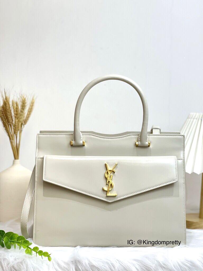 Pre order YSL Saint Laurent Uptown Tote Bag Gold Hardware Luxury