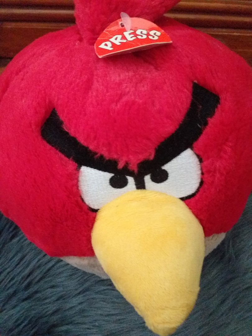 🎁RED Angry Birds Stuffed Toy (medium), Hobbies & Toys, Toys & Games on Carousell 🎁RED Angry Birds Stuffed Toy (medium), Hobbies & Toys, Toys & Games on Carousell