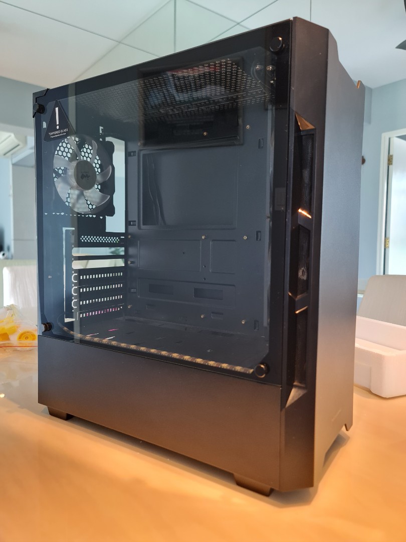 RGB Case Tecware Nexus Evo + Free Inwin AJ120 RGB FAN + 600W PSU ...