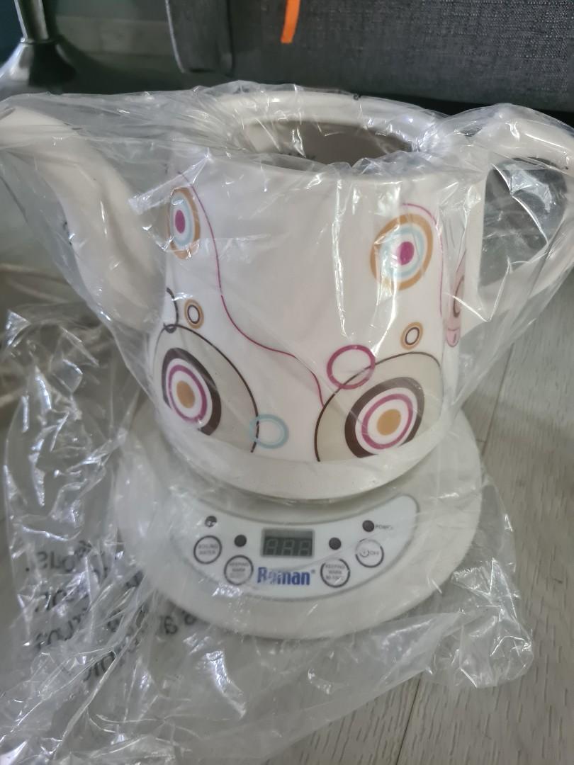 Roman Ceremic Electric Kettle, TV & Home Appliances, Kitchen Appliances