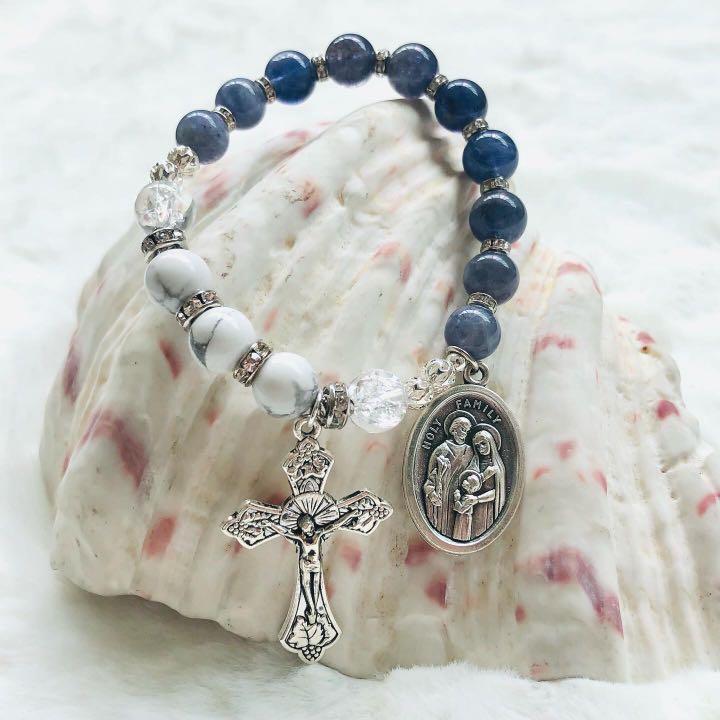 Handmade rosary outlet bracelets
