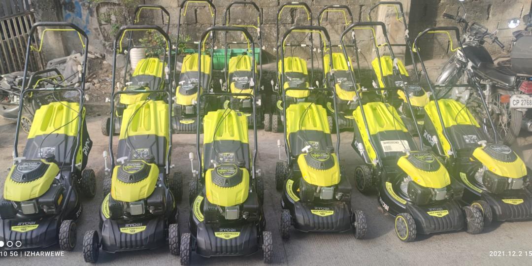 Ryobi 160cc 46cm hot sale 4 stroke push mower