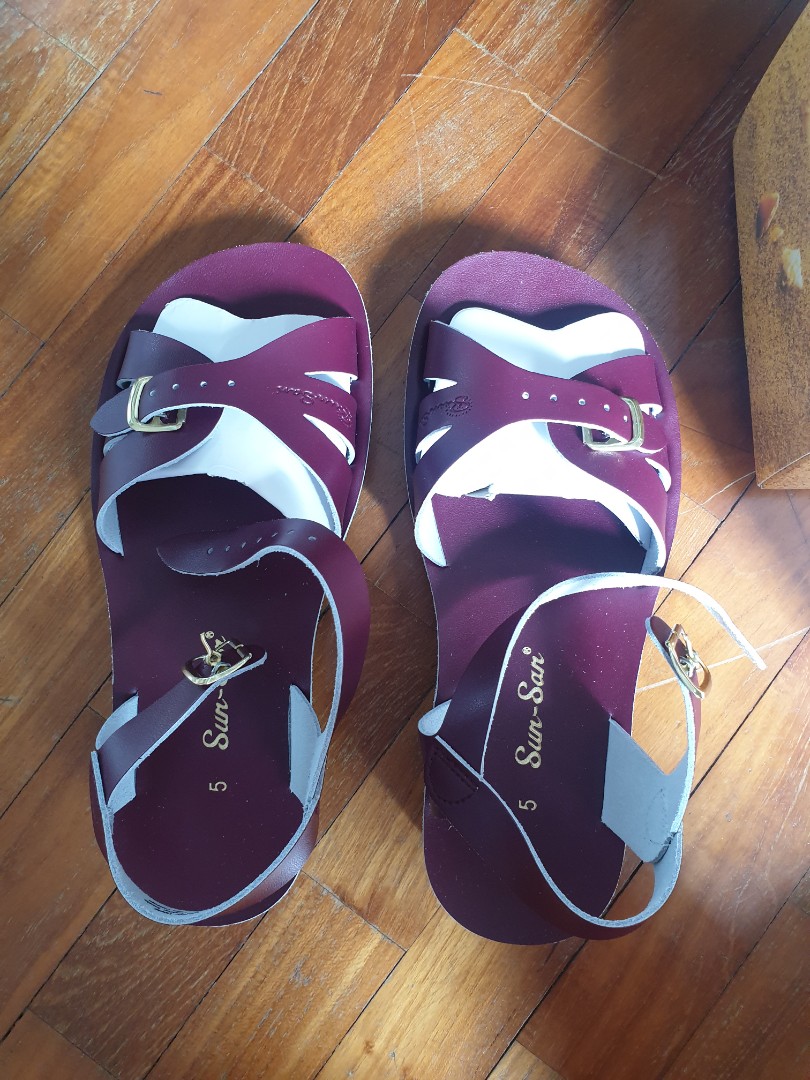Purple salt water cheap sandals