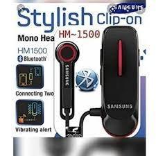 Leerling incident ego Samsung Bluetooth Earpiece-HM 1500, Mobile Phones & Gadgets, Mobile &  Gadget Accessories, Other Mobile & Gadget Accessories on Carousell