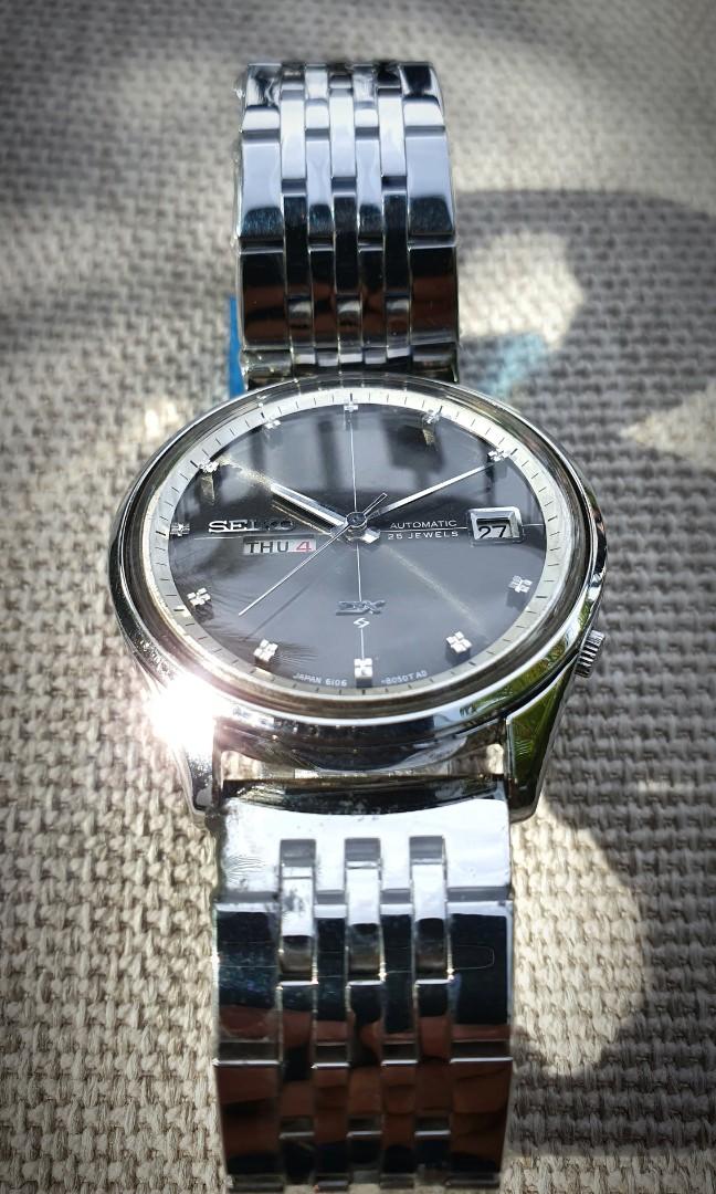 SEIKO DX 6106-8060 SEALION M55 DAY DATE 25 jewels (1967), Men's Fashion,  Watches & Accessories, Watches on Carousell