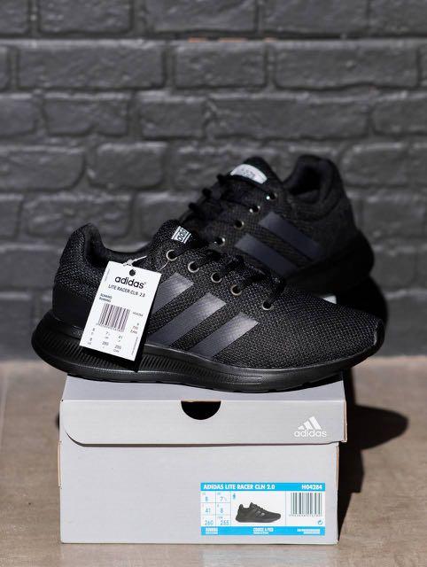 Sepatu adidas full black store