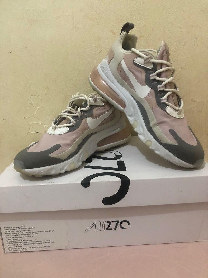Sepatu nike air max 270 react, Fesyen 